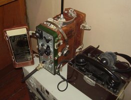 Радиостанции Р 105м и ТА - 43, используемые в частях Советской Армии в военное и послевоенное время
