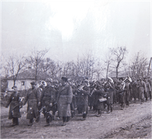 Колонна освободителей Рыбницы — 41–й гвардейской стрелковой дивизии. Март 1944 г