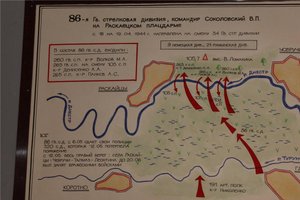 Боевые действия  86 гвардейской дивизии на Рэскаецком плацдарме